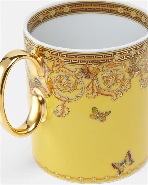 versace teapot white|Versace cups and mugs.